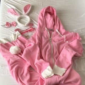 Pink bunny 🐰 Halloween costume